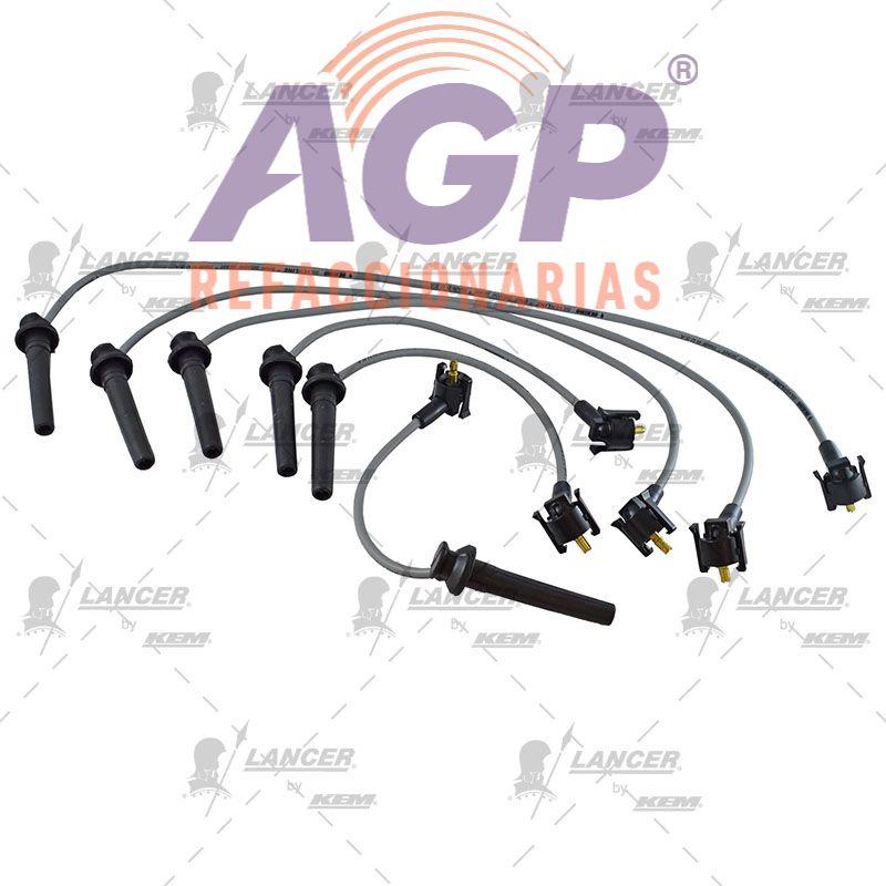 CABLES PARA BUJIAS FORD 6 CIL. 3.0 LTS. SABLE ENC. ELECTRONICO 1996-2000