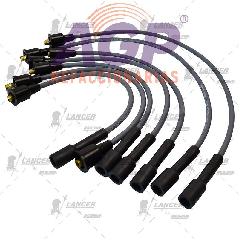 CABLES PARA BUJIAS VAM 6 CIL. AMERICAN - REFACCIONARIAS AGP