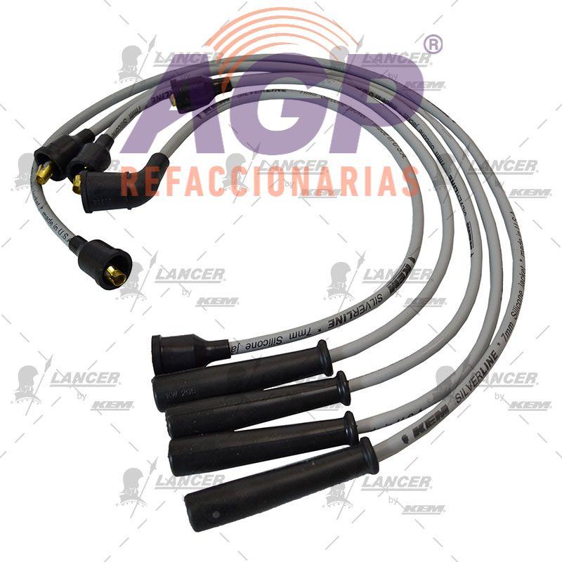 CABLES PARA BUJIAS MAZDA 4 CIL. MX6 2.2 LTS. (88-92)