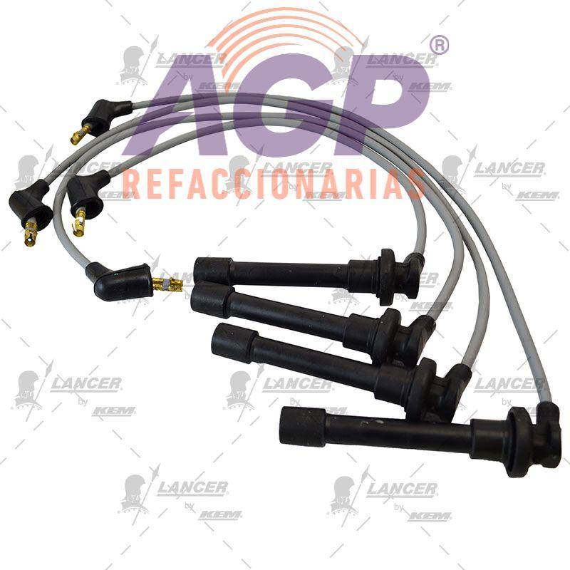 CABLES PARA BUJIAS HONDA 4 CIL. CIVIC 1.6 LTS. 4 CIL. (93-95)