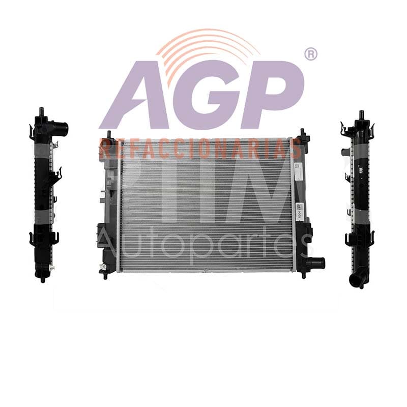 RADIADOR AGUA C/S AIRE STD 520*400*16MM (ACCENT 1.6L 18-22) SEDAN/H-BACK T/SDO RIO 1.6L 2018-2023