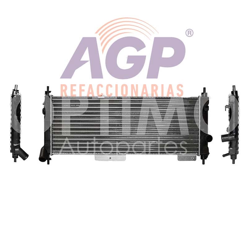 RADIADOR AGUA C/AIRE STD 690*270*32MM (MONZA-SWING 94-12/CHEVY PICK-UP 97-03) T/MECANICO CHEVROLET CHEVY C-1/C-2/C-3 1.4L/1.6L 1994-2012