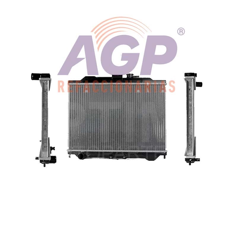 RADIADOR AGUA C/S AIRE STD 550*380*32MM KA24DE T/SOLDADO URVAN 2.4L GAS 2002-2006