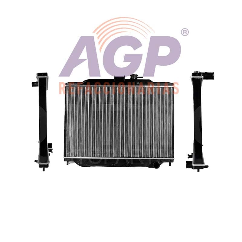 RADIADOR AGUA C/S AIRE STD 550*380*32MM QR25DE (URVAN 2.5L GAS 07-12) T/MECANICO NV-350 2.5L GAS 2013-2022