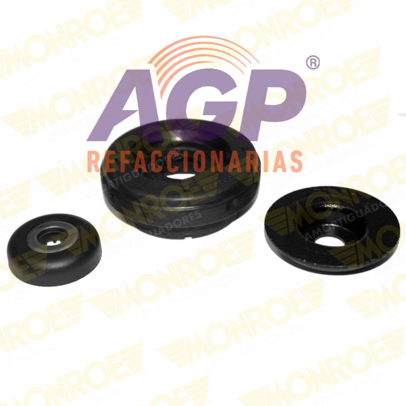 BASE DE AMORTIGUADOR DELANTERO 2018-2004 CHEVROLET AVEO FRONT - REFACCIONARIAS AGP
