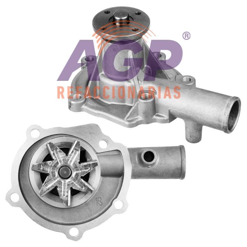 BOMBA DE AGUA CHRYSLER-MITSUBISHI L4 2.6L 1985-89 - REFACCIONARIAS AGP