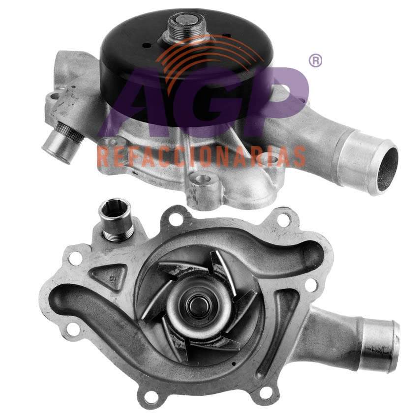 BOMBA AGUA DODGE TRUCK D150 V6 3.9 LTS 1992-1993 D250 V8 5.2 LTS 1992-1993 DAKOKTA V8 5.2 LTS 1992-1993 RAM CHARGER V6 3.9 LTS 1992-1993 PICK UP V8 5.2 LTS 1992-1993 TUBO ROSCADO