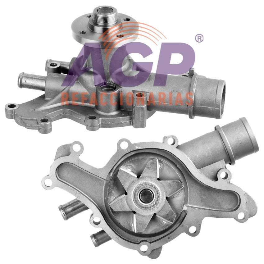 BOMBA AGUA FORD COUGAR V8 5.0 LTS 1991-1993 THUNDERBIRD V8 5.0 LTS 1991-1993 (302) - REFACCIONARIAS AGP
