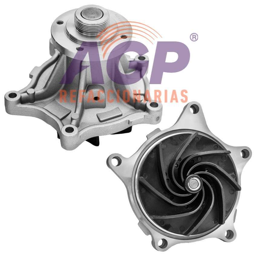 BOMBA DE AGUA FORD (2008-2011) V8 6.4L (390) OHV 32 VAL. FORD POWER STROKE NAVISTAR MAXXFORCE 7 VIN R TWIN TURBO DIESEL
