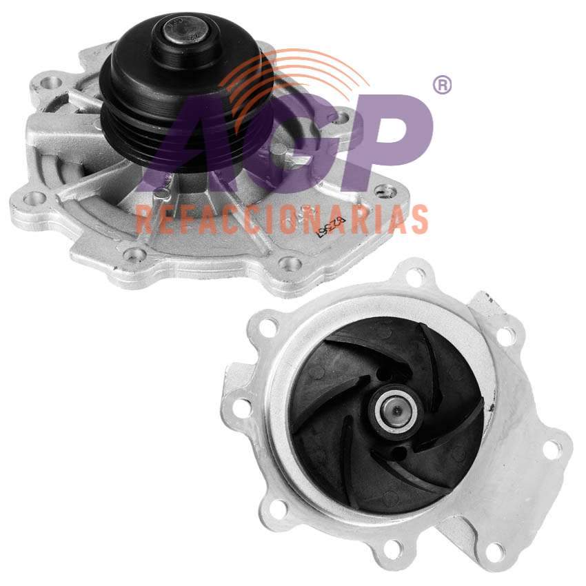 BOMBA AGUA FORD CONTOUR V6 2.5 LTS 1995-2011 COUGAR V6 2.5 LTS 1995-2011 MONDEO V6 2.5 LTS 1995-2011 MYSTIQUE V6 2.5 LTS 1995-2011 TAURUS V6 2.5 LTS 1995-2011 (155 182) DOHC 24 VALVULAS
