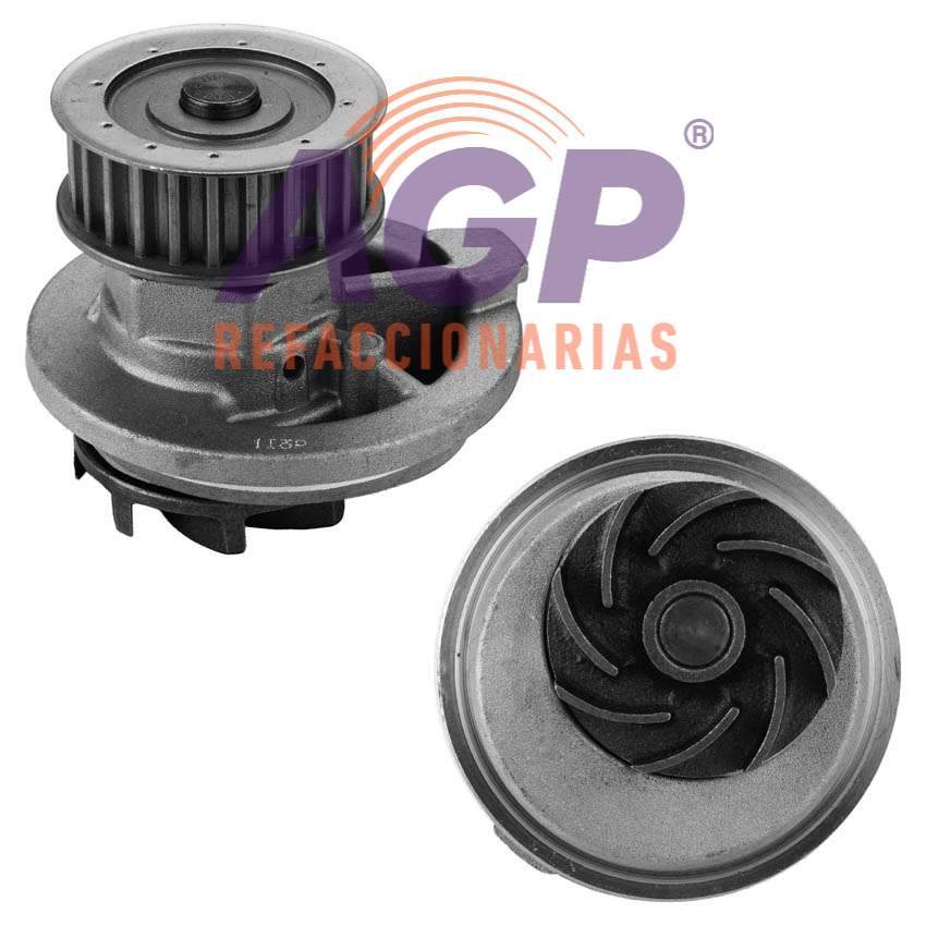 BOMBA AGUA CHEVROLET ASTRA 4L 2.0 LTS 2004-2006 POLEA 25 DIENTES CON ALTURA 25.4 MM (1987CC) SOHC 8 VALVULAS C20NE