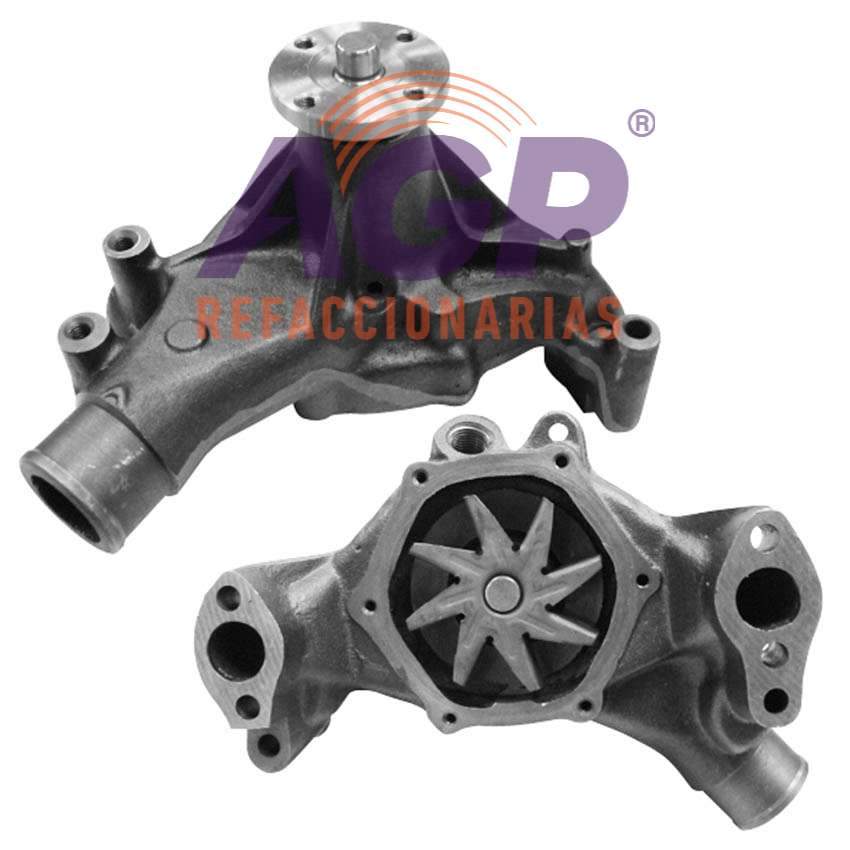 BOMBA AGUA CHEVROLET MONTE CARLO V8 5.0 LTS 1975-1976 MALIBU V6 6.6 LTS 1975-1976 EL CAMINO V8 5.0 LTS 1975-1976 CAMARO V8 5.0 LTS 1975-1976 - REFACCIONARIAS AGP
