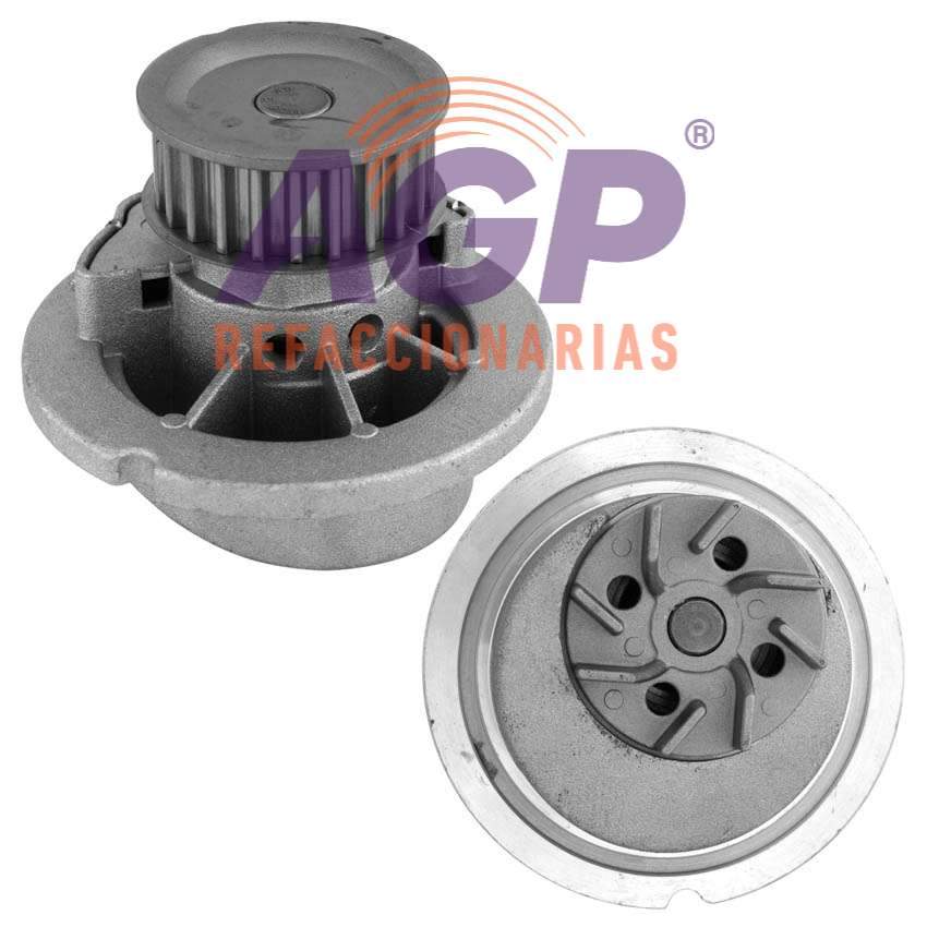 BOMBA AGUA CHEVROLET CORSA 4L 1.4 LTS 2002-2005 (1389CC) DOHC 16 VALVULAS