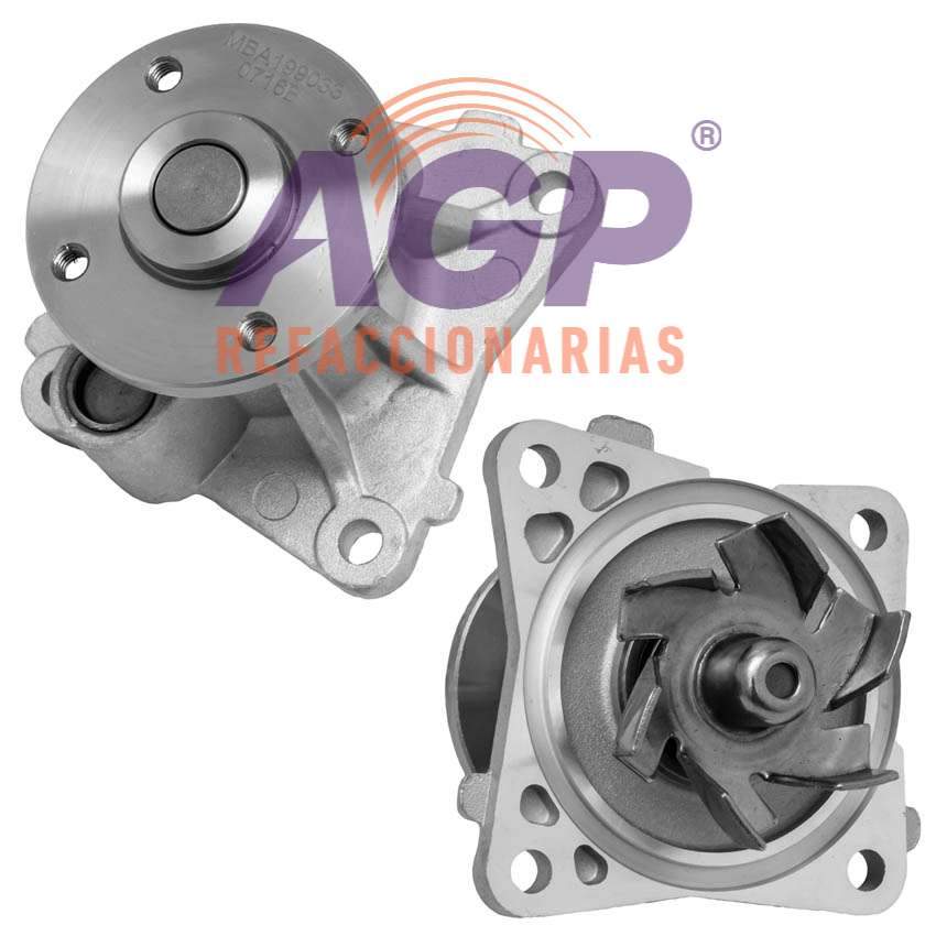 BOMBA AGUA DODGE ATTITUDE 4L 1.2 LTS 2016 MITSUBISHI MIRAGE 3L 1.2 LTS 2014-2016
