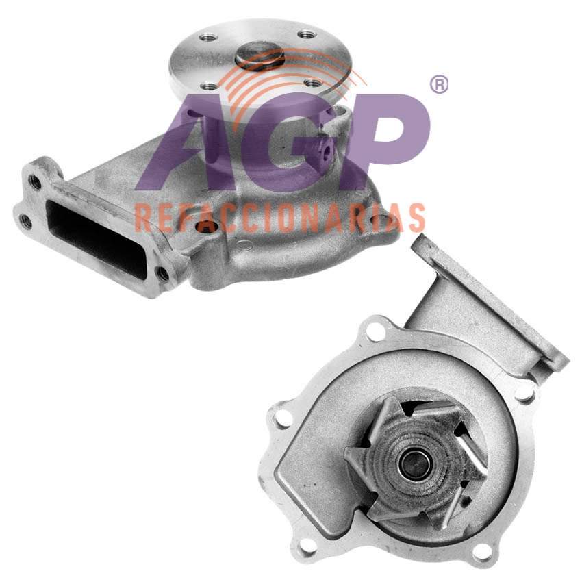 BOMBA DE AGUA NISSAN (1988-14) L4 1.6L (1597CC) DOHC 16 VAL. GA16DE TSURU - REFACCIONARIAS AGP