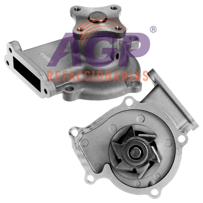 BOMBA DE AGUA NISSAN L4 1.6L (1957CC) 1989-90 PULSAR - REFACCIONARIAS AGP