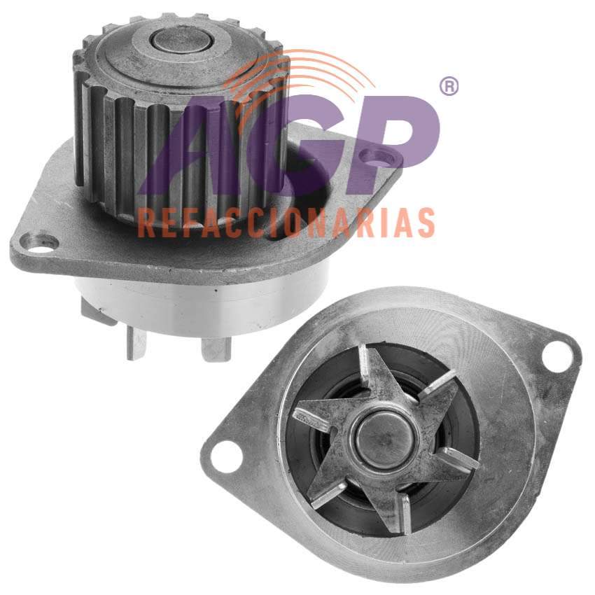 BOMBA AGUA PEUGEOT 206 4L 1.6 LTS 2000-2011 PEUGEOT TRUCK PARTNER 4L 1.6 LTS 2000-2011 GRAND RAID 4L 1.6 LTS 2000-2011 (1587CC) DOHC 16 VALVULAS TU5J4