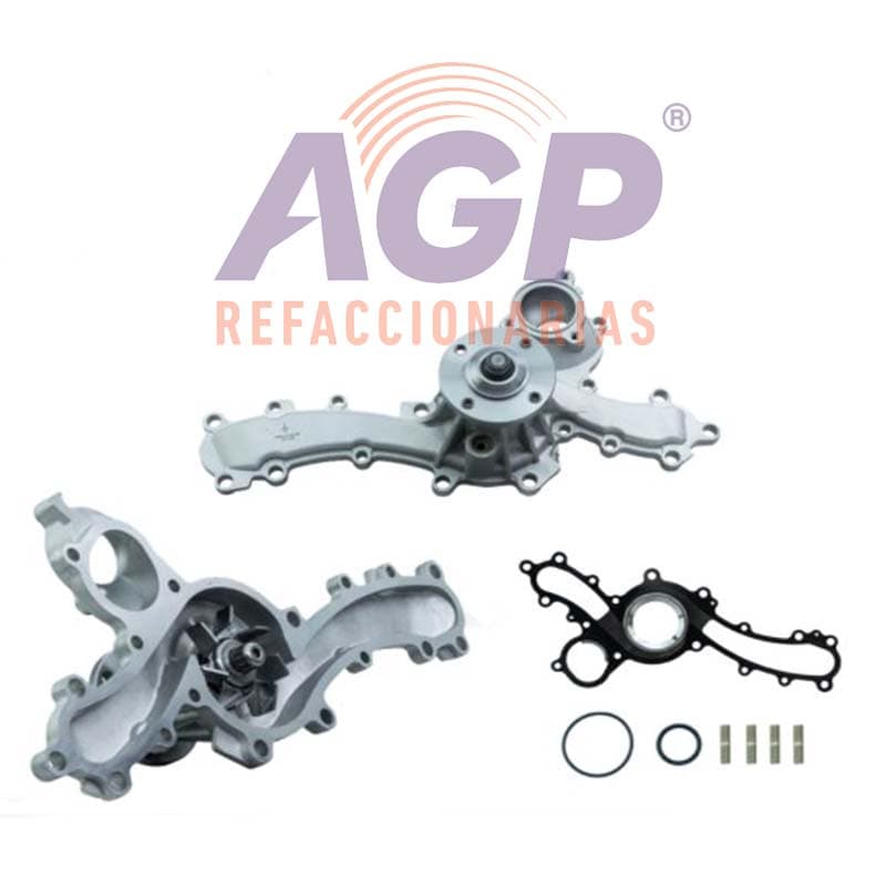 BOMBA DE AGUA TOYOTA V6 4.0L (3956CC) 24 VAL. 1GRFE - REFACCIONARIAS AGP