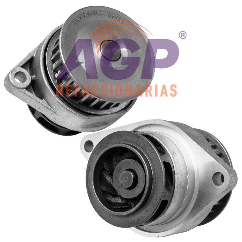 BOMBA AGUA VOLKSWAGEN TRUCK CROSS FOX BASE 4L 1.6 LTS 2007 (1596CC) SOHC 8 VALVULAS
