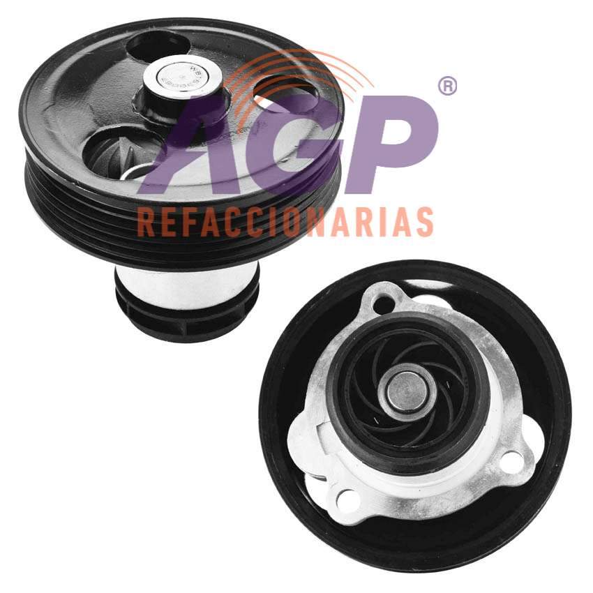 BOMBA AGUA VOLKSWAGEN BORA 5L 2.5 LTS 2005-2013 BEETLE 5L 2.5 LTS 2005-2013 GOLF 5L 2.5 LTS 2005-2013 JETTA 5L 2.5 LTS 2005-2013 (2480CC) DOHC 20 VALVULAS
