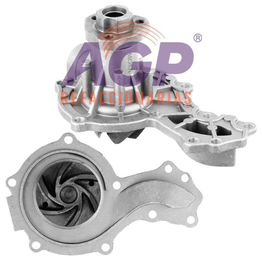 BOMBA AGUA VOLKSWAGEN ATLANTIC 4L 1.6 LTS 1978-1987 CARIBE 4L 1.6 LTS 1978-1987 CORSAR 4L 2.0 LTS 2003-2009 DERBY 4L 2.0 LTS 2003-2009 JETTA 4L 2.0 LTS 2003-20009 GOLF 4L 2.0 LTS 2003-2009 POINTER