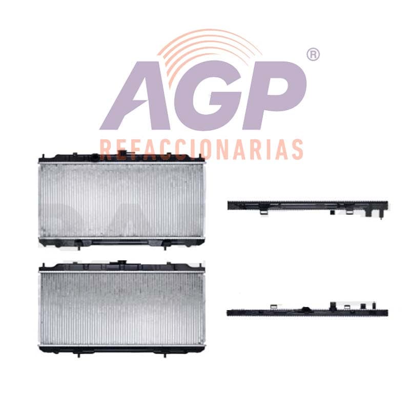 RADIADOR NS SENTRA 00-06 L4 1.8/2.0 LTS C/S AA STD 14 1/6X27X16 ALUM SOLD POLAR