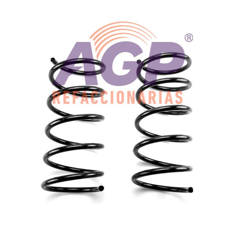RESORTE DELANTERO FORD MERCURY FIESTA-IKON 1998-2011 - REFACCIONARIAS AGP