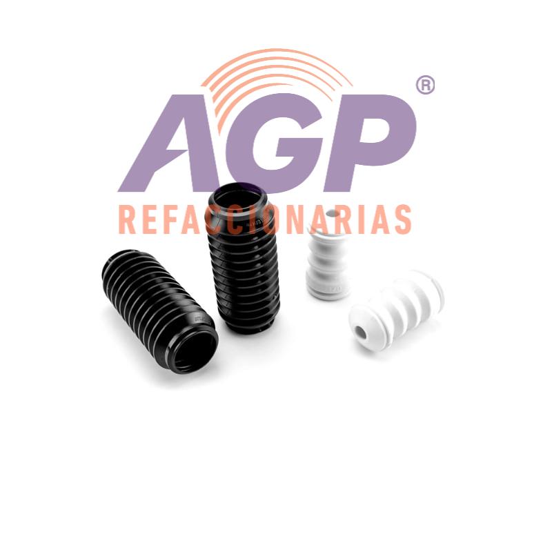 REBOTE Y CUBREPOLVO TRASERO (2) VOLKSWAGEN POINTER 1997-2009 // VOLKSWAGEN POINTER PICKUP 1997-2010 (377-413-425)