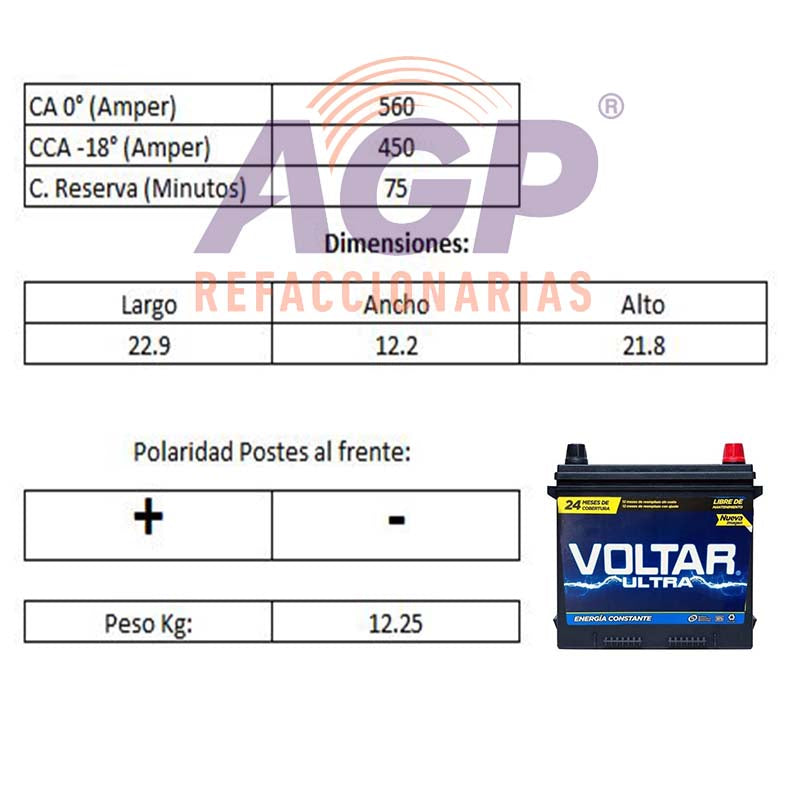 ACUMULADOR VOLTAR V-51