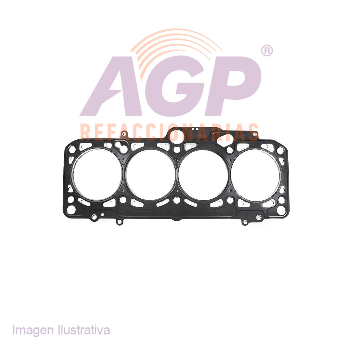 EMPAQUE DE CABEZA SEAT CORDOBA L4 1.6L SOHC 8V 01-09 - IBIZA L4 1.6L SOHC 8V 01-13 - LEON L4 1.6L 2007 - VW. CROSSFOX L4 1.6L 2007 - GOL L4 1.6L 09-11 - LUPO L4 1.6L 05-07 - POLO L4 1.6L SOHC 8V 03-0
