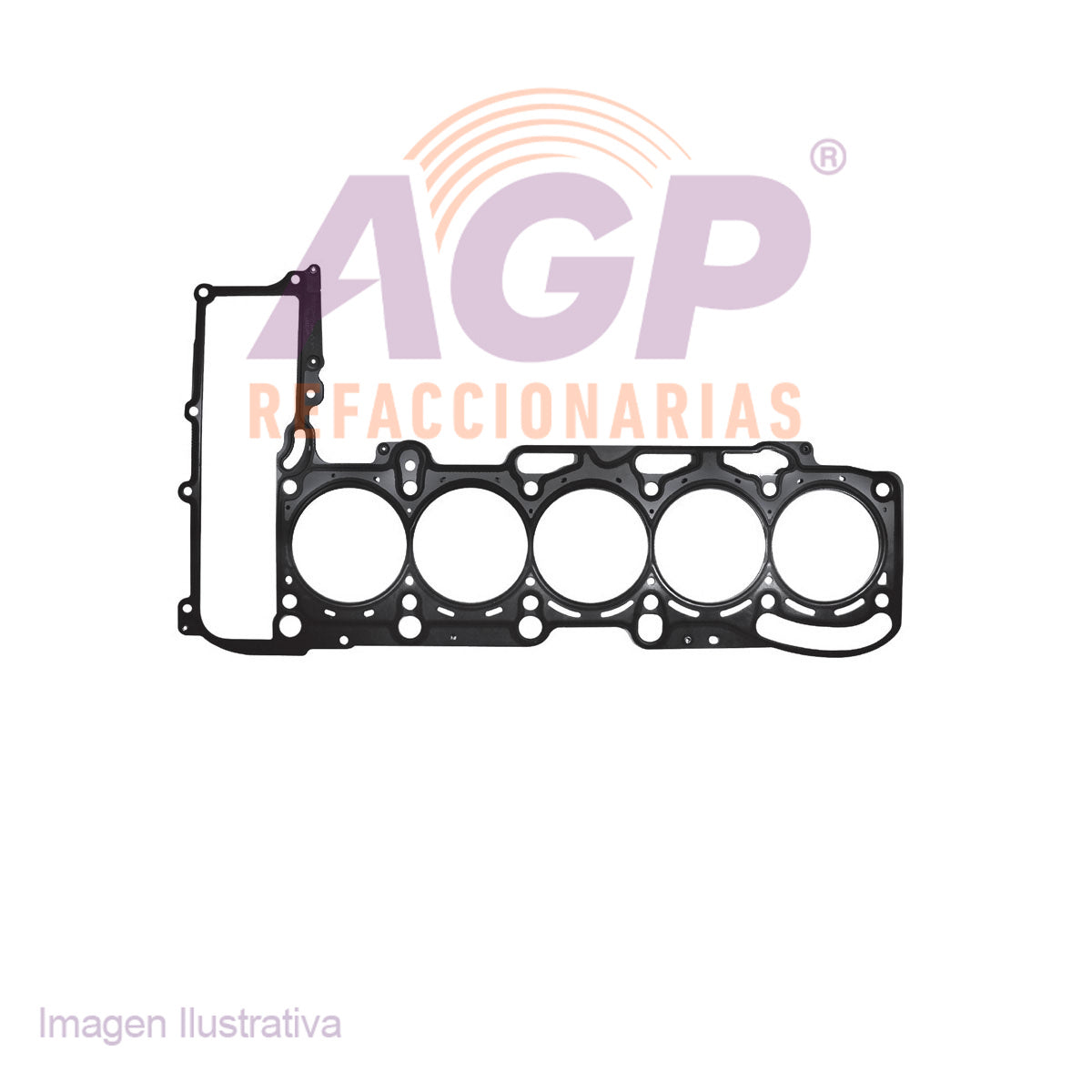 EMPAQUE DE CABEZA VW BORA L5 2.5 20V 05-09 METALICO