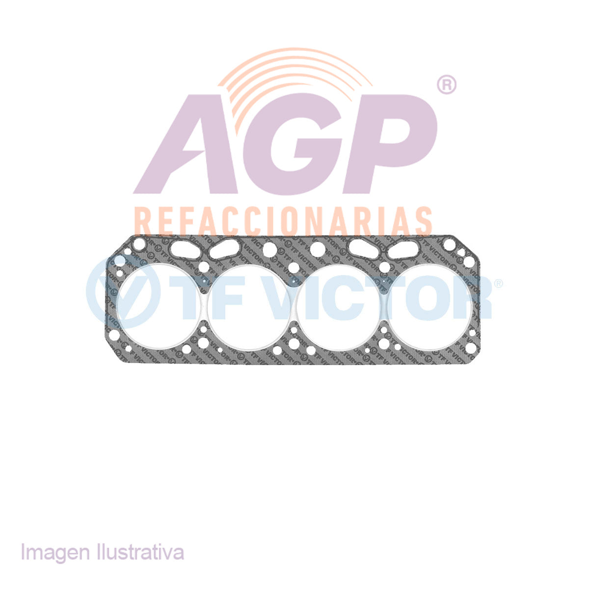 EMPAQUE DE CABEZA CHEV L4 2.5L 151 VINU 80-86 PONTIAC NO INTERCAMBIABLE CON CA-1211