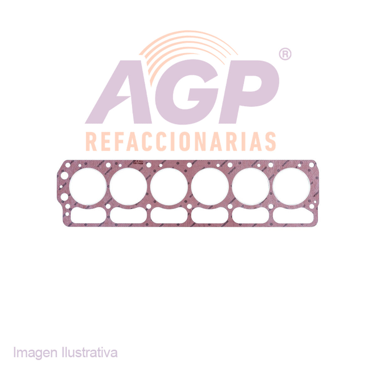 EMPAQUE DE CABEZA CHRYS. ASPEN L6 3.7L 76-80 - CORDOBA L6 3.7L 80-83 - D-100 L6 3.7L 86-87 - D-150 L6 3.7L 77-87 - DIPLOMAT L6 3.7L 78-83 - FIFTH AVENUE L6 3.7L 1983 - LEBARON L6 3.7L 78-81 - NEW YOR