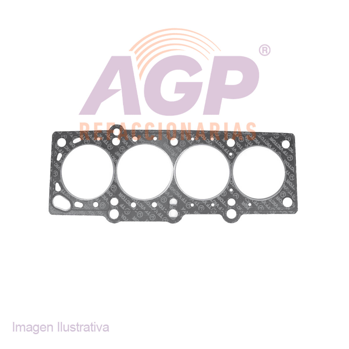 EMPAQUE DE CABEZA CHRYSLER L4 2.0 16V DOHC NEON 95-99 - AVENGER 95-99 - SEBRING 95-99 - STRATUS L4 2.4 16V DOHC 95-06 - CIRRUS 95-97 - SEBRING 96-98 Y 02-10 - BREEZE 98-00 - PT CRUISER 01-10 - AVENGE