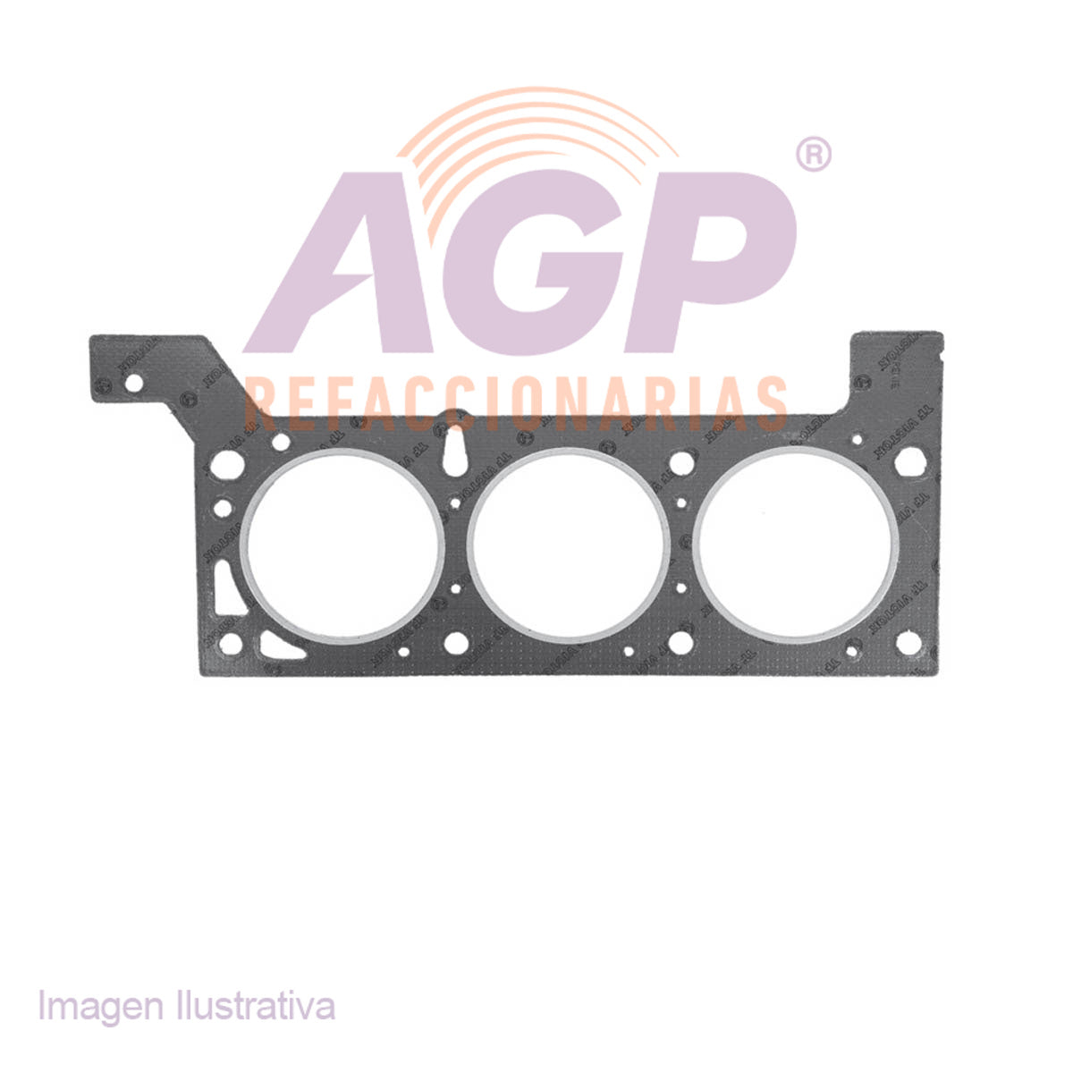 EMPAQUE DE CABEZA DER. CHRYS. V6 3.3L OHV 12V CARAVAN 01-07 - GRAND CARAVAN 01-10 - TOWN COUNTRY 01-10 - VOYAGER 01-08.