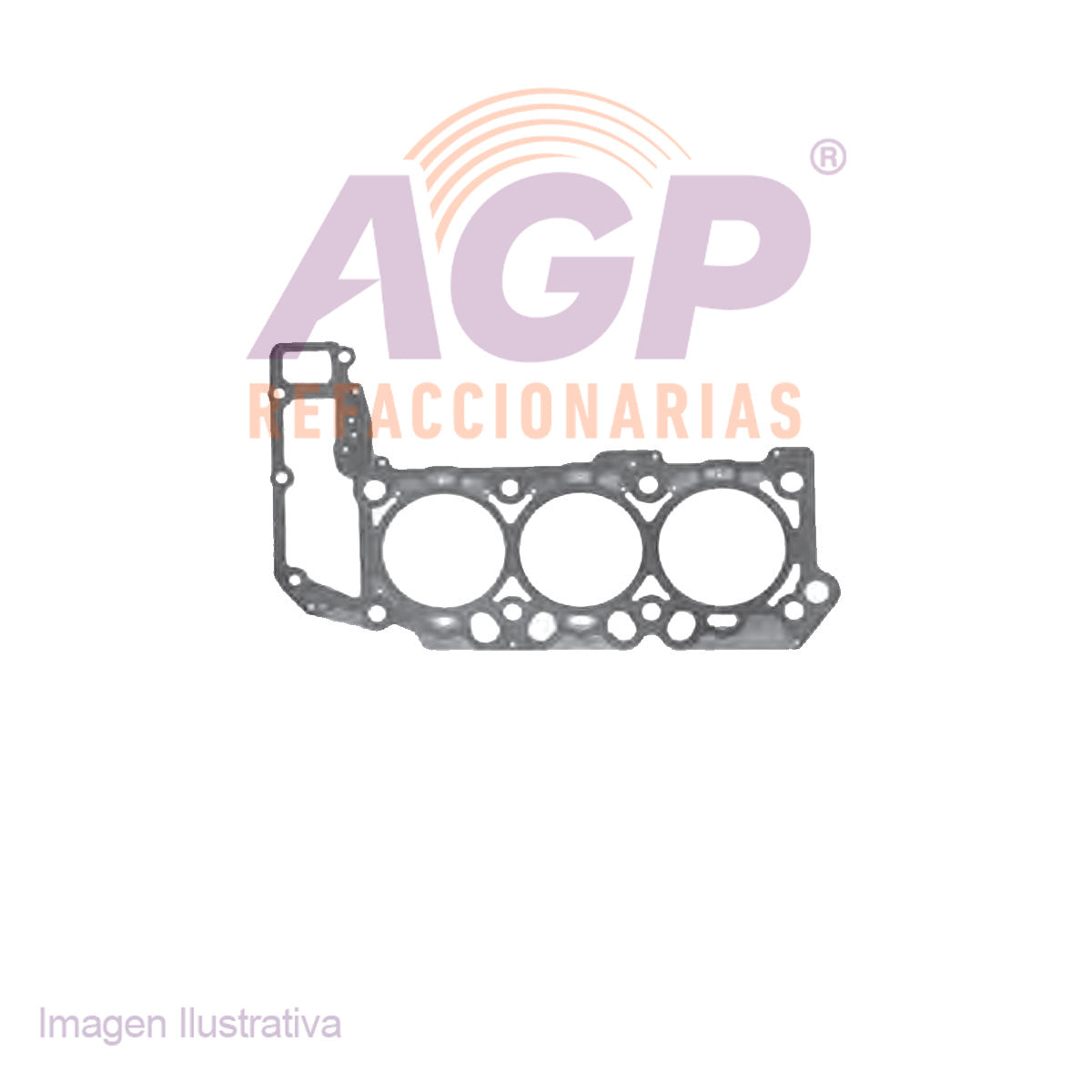 EMPAQUE DE CABEZA JEEP V6 3.7 LIBERTY 00-09 - GRAN CHERROKE 05-09 - COMMANDER 06-09 - DODGE V6 3.7 DAKOTA 04-09 - DURANGO 04-09 - NITRO 07-09 - RAM 1500 PICK-UP 02-09 - MITSUB. RAIDER V6 3.7 06-09