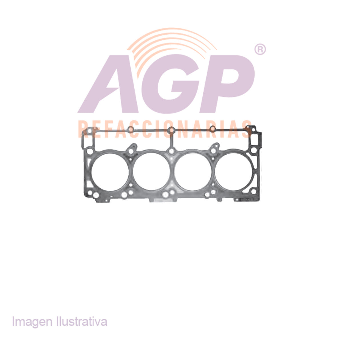 EMPAQUE DE CABEZA DER. CHRYS. V8 5.7 OHV HEMI 03-10 300C - ASPEN - CHARGER - CHALLENGER - MAGNUM - DODGE RAM ST - 4000 - DURANGO - SERIES RAM 1500 2500 3500 - JEEP COMMANDER - GRAND CHEROKEE.
