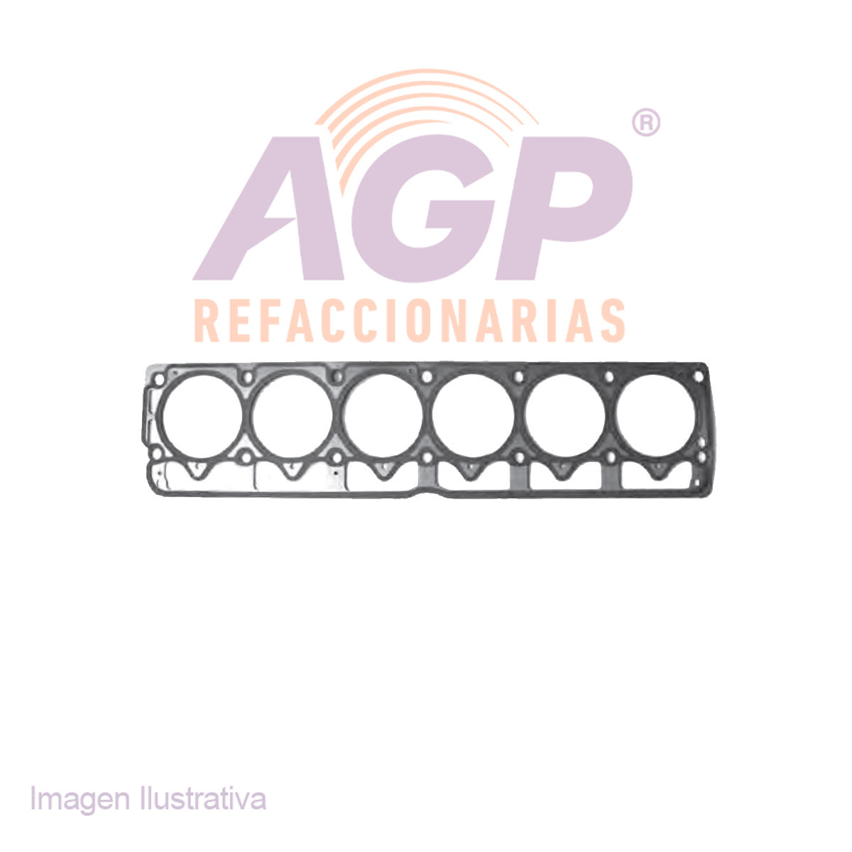 EMPAQUE DE CABEZA JEEP L6 4.0L 12V CHEROKEE 87-01 - COMANCHE 87-92 - GRAND CHEROKEE 93-04 - TJ 97-06 - WAGONEER 87-90 - WRANGLER 91-06.