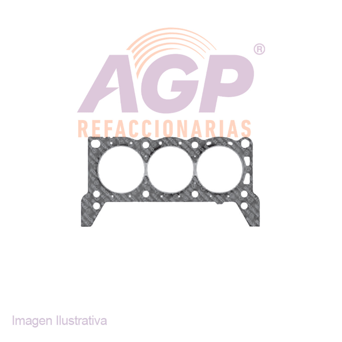EMPAQUE DE CABEZA FORD COUGAR V6 3.8L OHV 12V 89-90 93-94 - THUNDERBIRD V6 3.8L 89-95 T.B.I SUP CAR.