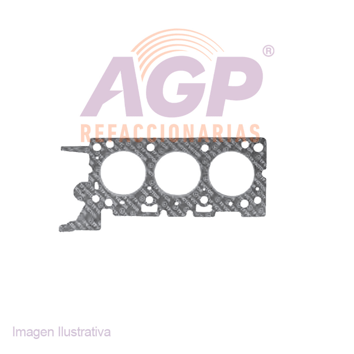 EMPAQUE DE CABEZA IZQ. FORD V6 2.5L CONTOUR 95-00 - COUGAR 99-00 - MYSTIQUE 95-00 - MAZDA MPV 00-01 DURATEC.