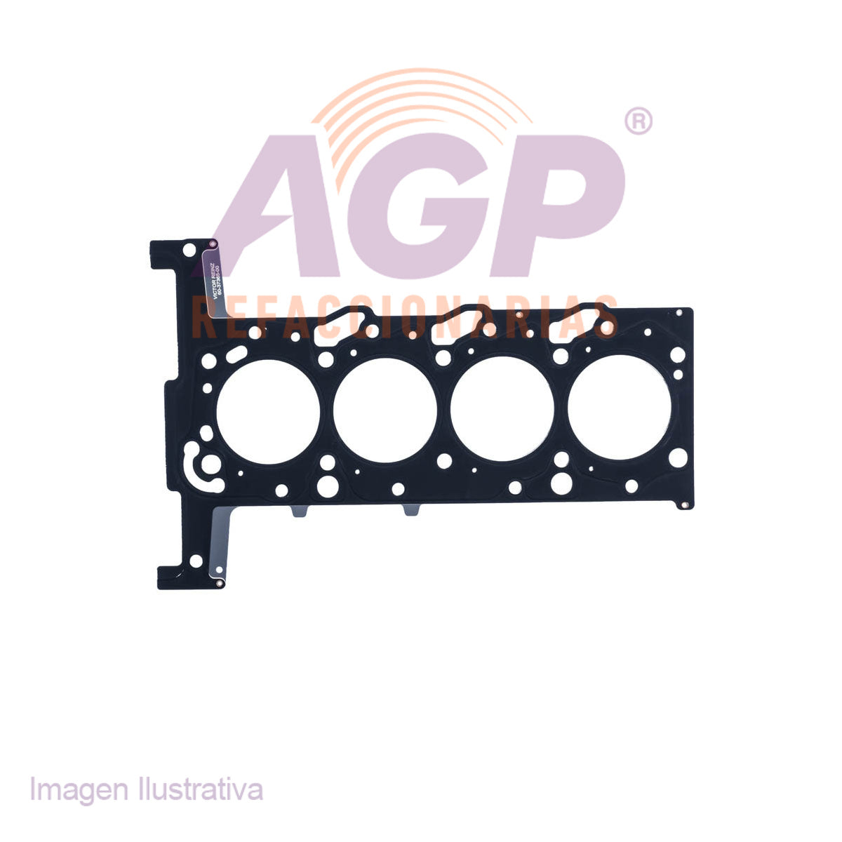EMPAQUE DE CABEZA FORD TRANSIT 4 CIL. TURBO DIESEL 2.2 08-12 ESPESOR DE JUNTA 1.1 MM