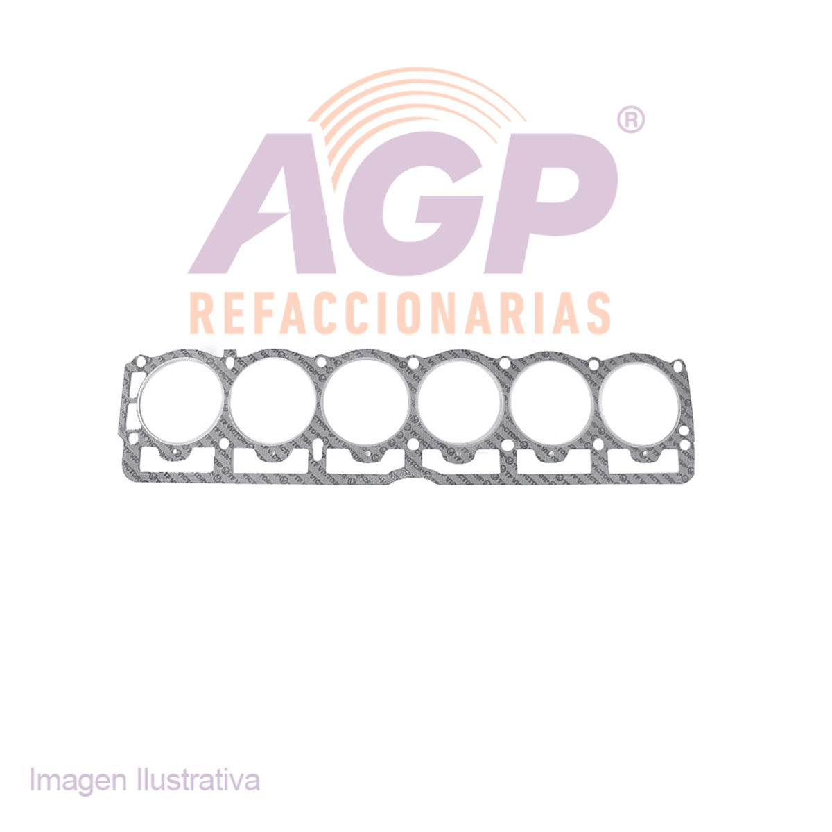 EMPAQUE DE CABEZA AMERICAN MOTORS L6 4.2L 81-83 - EAGLE L6 4.2L 81-85 - SPIRIT L6 4.2L 81-83 - JEEP CHEROKEE L6 4.2L 81-83 - CJ5 L6 4.2L 81-83 - CJ7 L6 4.2L 81-85 - DJ5 L6 4.2L 81-83 - GRAND WAGONEER