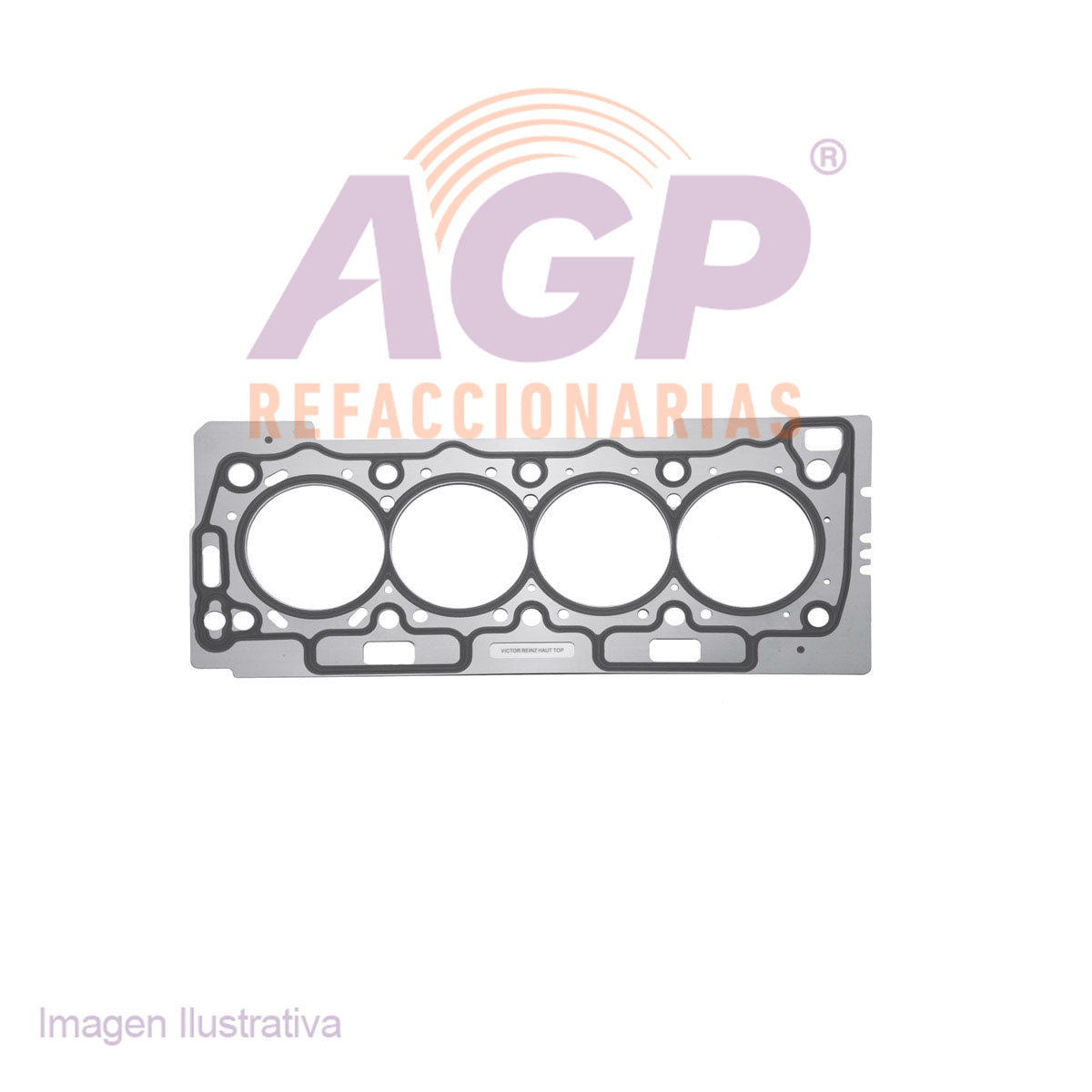 EMPAQUE DE CABEZA PEUGEOT 206 L4 1.6L 16V DOHC 01-09 - 207 L4 1.6L 08-11 - 308 L4 1.6L 09-11 - GRAND RAID L4 1.6L 07-10 - PARTNER L4 1.6L DOHC 16V 03-11 ECN TU5JP4