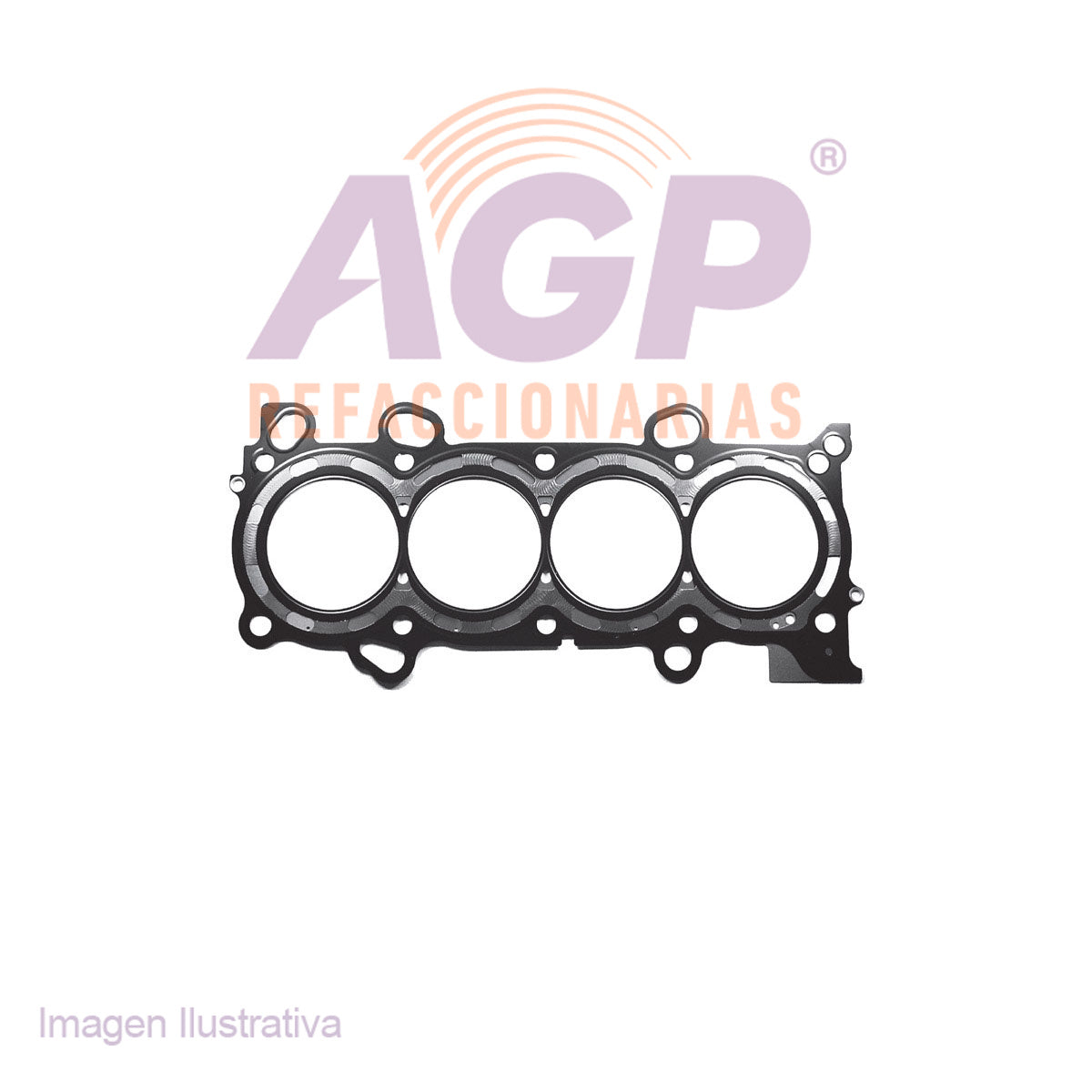 EMPAQUE DE CABEZA HONDA L4 2.4 16V K24A4 A8 DOHC ACCORD 03-07 - ELEMENT 03-10 - CR-V L4 2.4 K24Z1 6 16V DOHC 07-10 = SAFETY HG22-108 HG22108