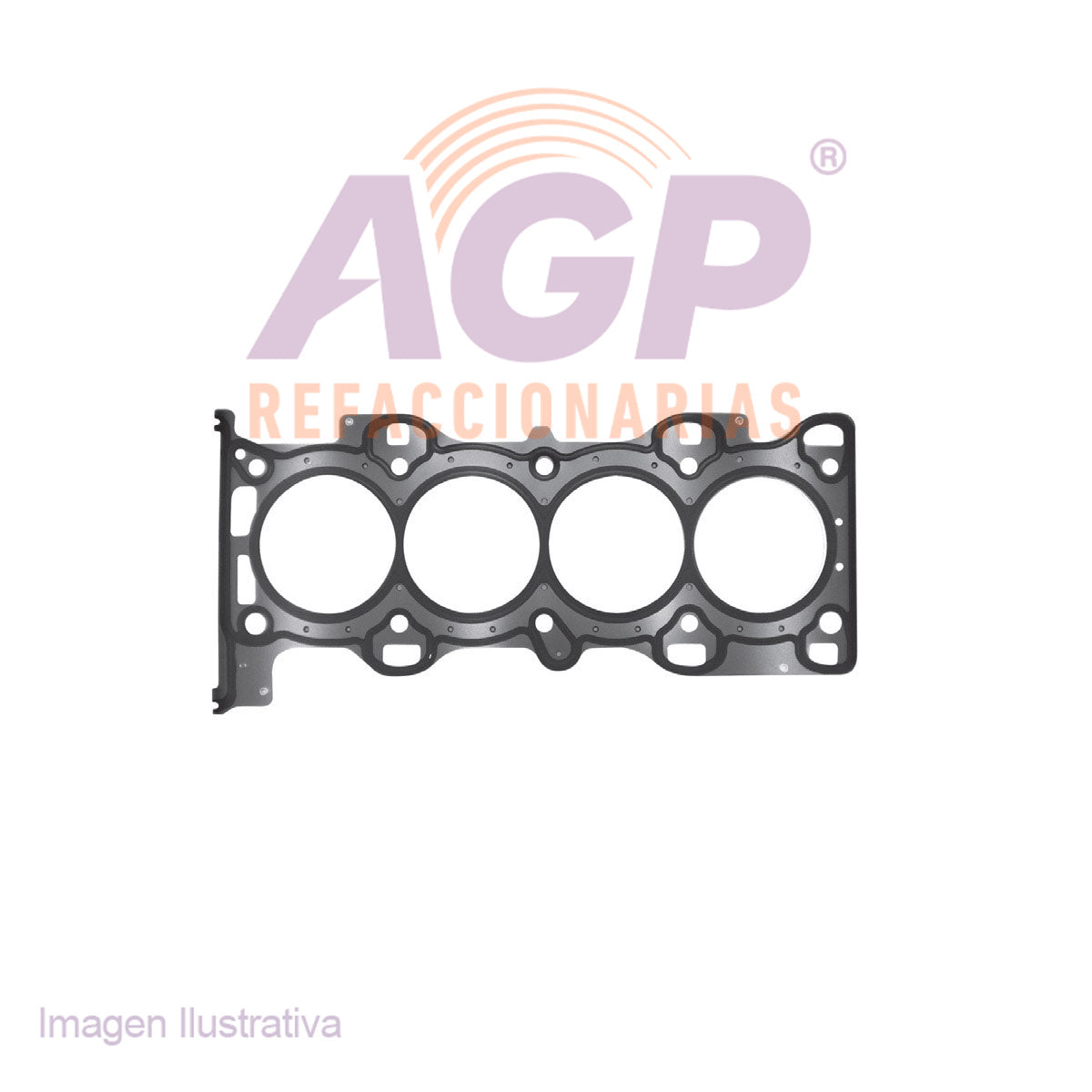 EMPAQUE DE CABEZA FORD ECOSPORT L4 2.0L 07-11 - ESCAPE L4 2.3L 07-08 L5 2.5L 09-11 - FOCUS L4 2.0L 07-11 - FUSION L4 2.3L 07-09 L5 2.5L 2011 - MAZDA 3 L4 2.0L 0406-13 L4 2.3L 06-09 L5 2.5L 10