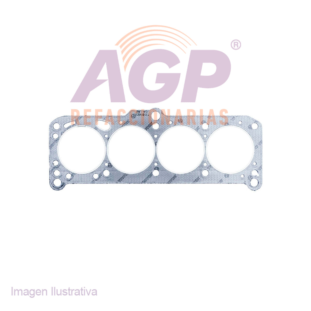EMPAQUE DE CABEZA AUDI 4000 GT - REFACCIONARIAS AGP