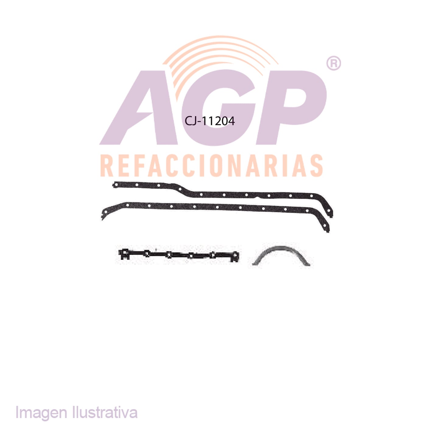 EMPAQUE DE CARTER BUICK SKYLARK L6 4.1L 68-71 - CHEV. BLAZER L6 4.1L