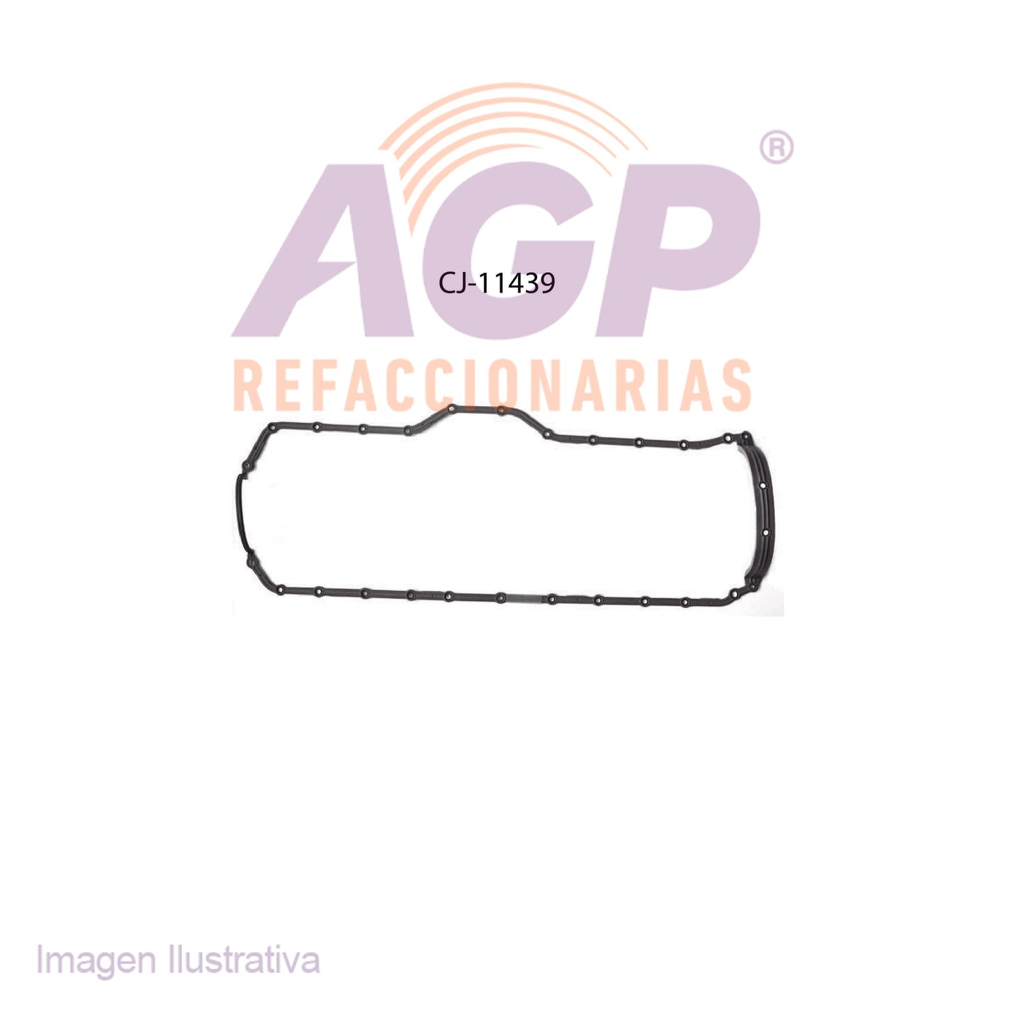 EMPAQUE DE CARTER JEEP CHEROKEE L6 4.0L 87-01 L6 4.2L 74-83 - CJ5 L6 3.8L 72-78 L6 4.2L 71-83 - CJ7 L6 3.8L 76-78 L6 4.2L 76-86 - COMANCHE L6 4.0L 87-92 - COMMANDO L6 3.8L 72-73 - GRAND CHEROKE