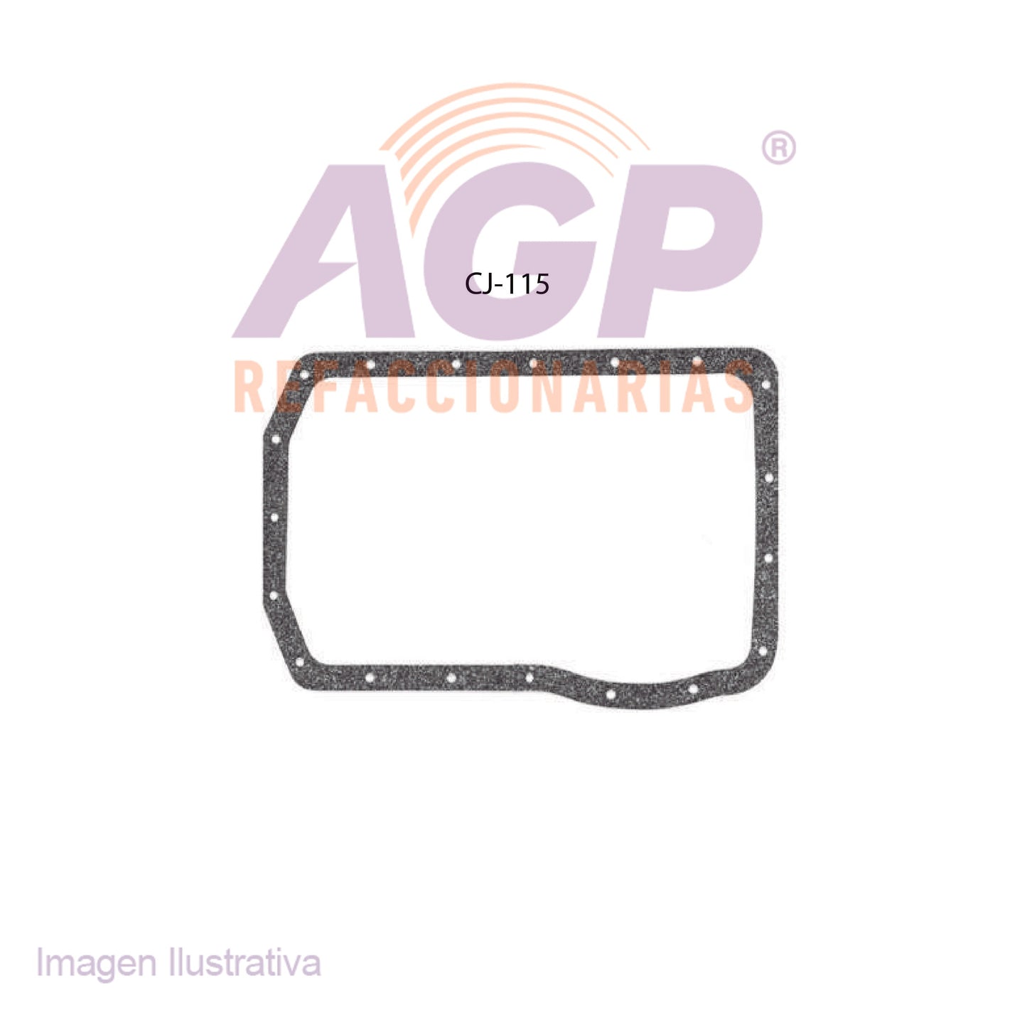 EMPAQUE DE CARTER NISSAN DATSUN SEDAN L4 1.8L 80-84 - ICHIVAN L4 1.8L 88-92 - PICKUP L4 1.8L 84-90 - SAKURA L4 1.8L 82-86.