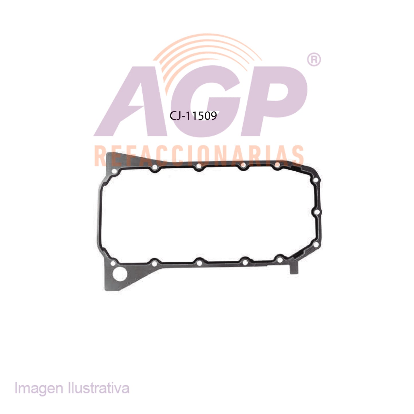 EMPAQUE DE CARTER FORD FIESTA COURIER L4 1.4 ZETEC DOHC 16V 98-01